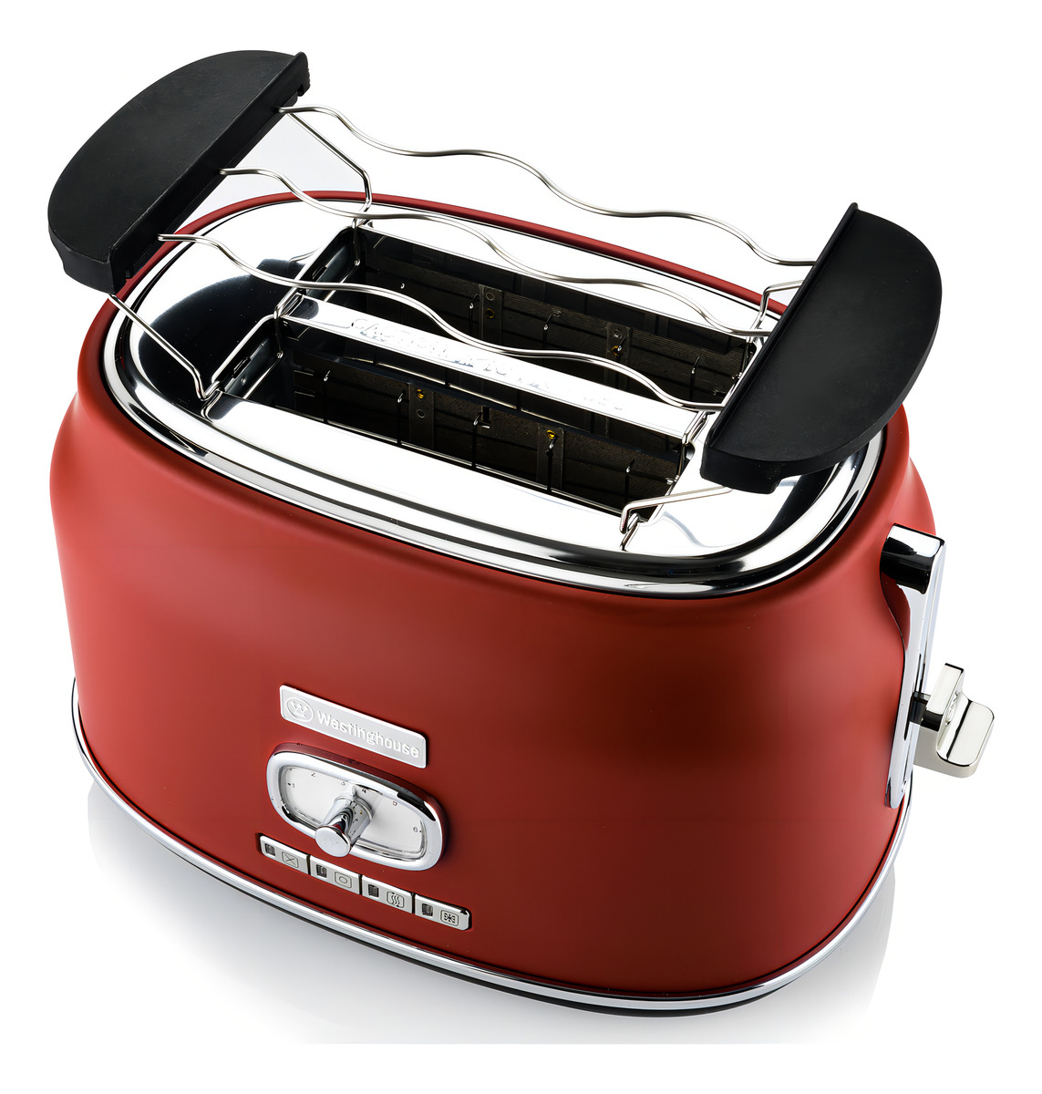 Tostadora Westinghouse Retro 2 Ranuras Roja Tm800-01 Color Rojo