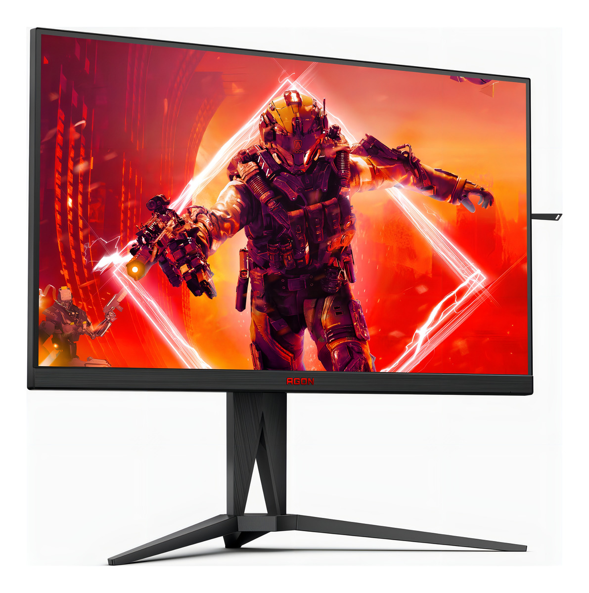 Monitor Gamer Aoc Agon Ag275qxe 27 170 Hz Ips 1 Ms Color Negro