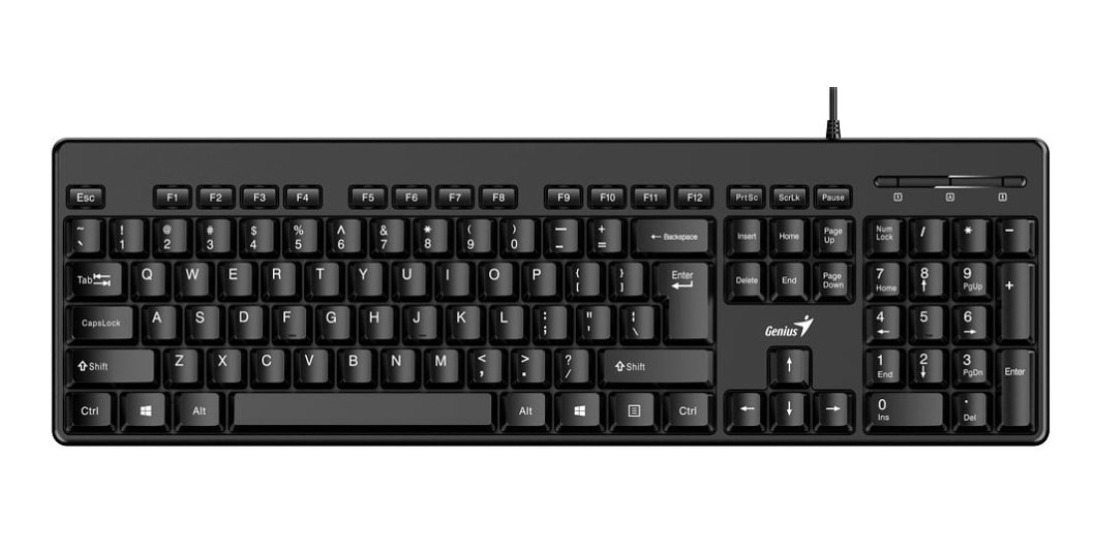 Teclado Genius Rs2 Kb-116 Sp Blk