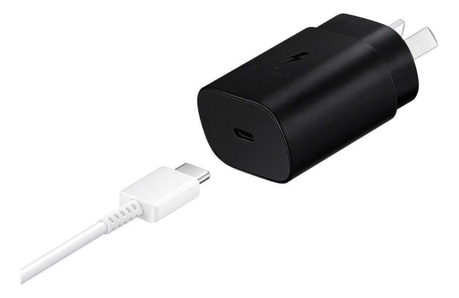 Cabezal Cargador Adaptador Tipo C 25w Pd Adapter Negro