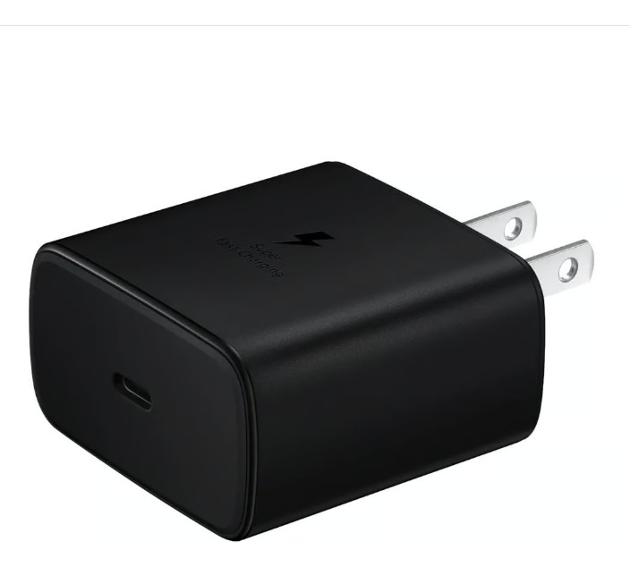 Cargador 45w, Pd Adapter Usb-c Cabezal Entrada Tipo-c 2.0 Negro
