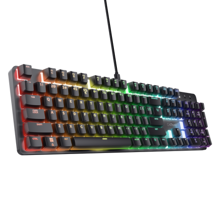 Teclado Trust Zora Mechanical Us Gxt871