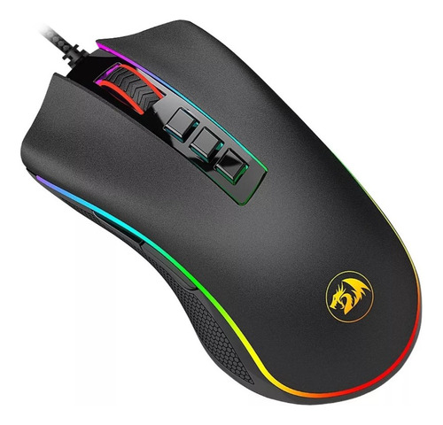 Mouse Gamer De Juego Redragon Cobra M711-fps-1 Negro 32000 Dpi