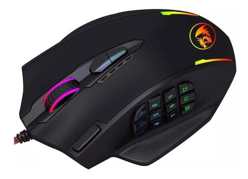 Mouse De Juego Redragon Impact M908 Negro
