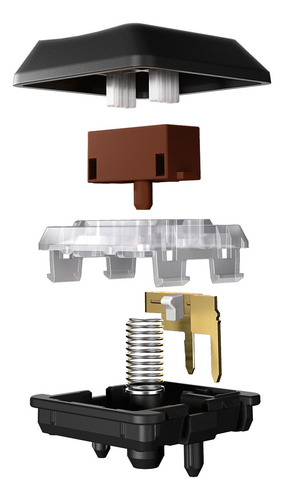 Teclado gamer bluetooth Logitech G Serie G QWERTY GL Tactile inglés US color negro con luz RGB G915