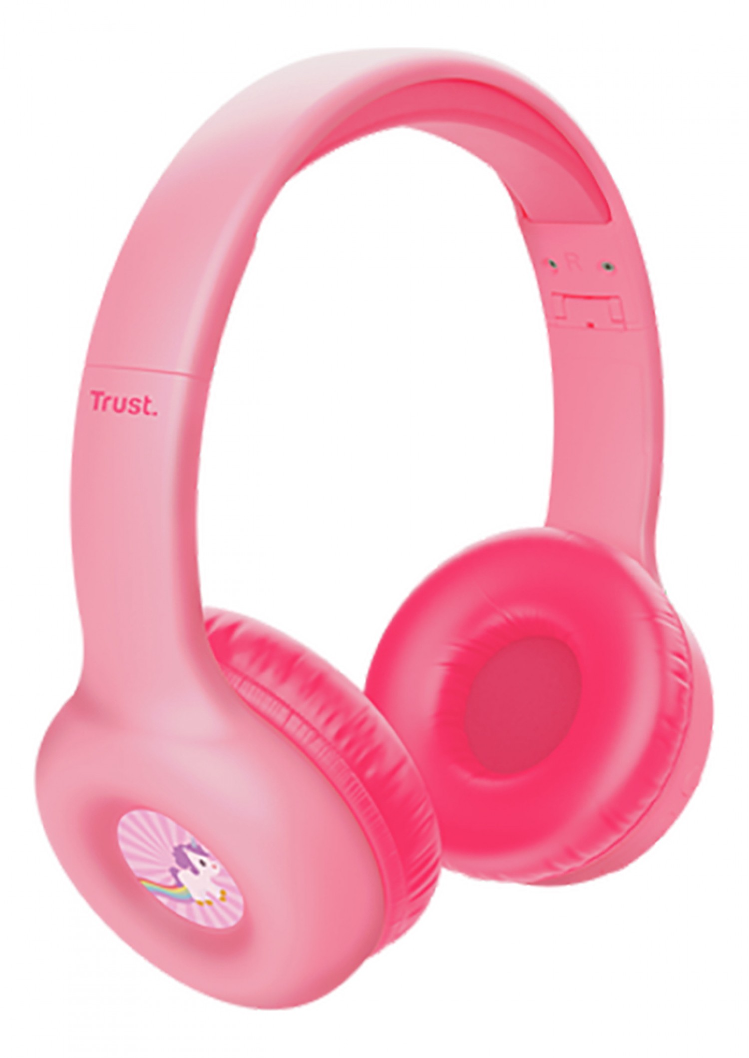 Auricular Trust Wireless Kids pink