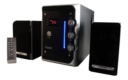 Sistema De Parlantes 2.1 Noga S2176r 50w Home Theater Pc Tv