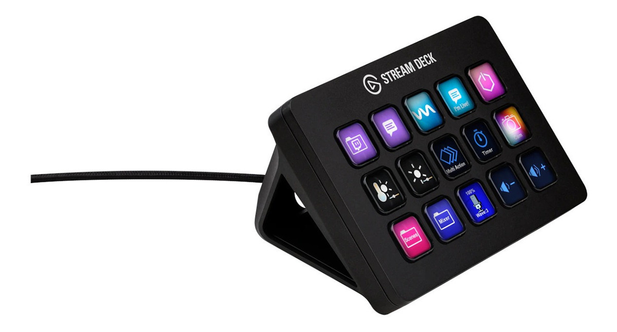 Elgato Stream Deck Mk.2 15 Botones Lcd Customizable Negro