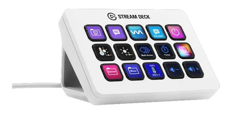 Elgato Stream Deck MK.2 15 Externa Blanco