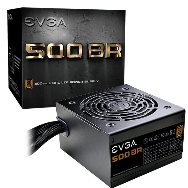 Fuente Gamer Evga 500w Br 80 Bronze