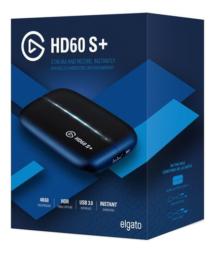 Capturadora Elgato Hd60 S+ Para Ps4 Xbox One Usb 3.0