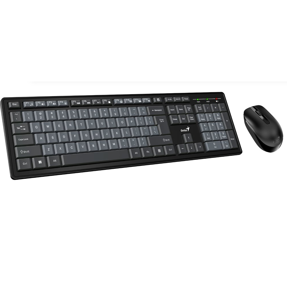 Teclado + Mouse Wireless Combo Genius Km-8200 Dual Color