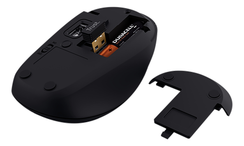 Mouse Trust Yvi Multi-device Wireless Black
