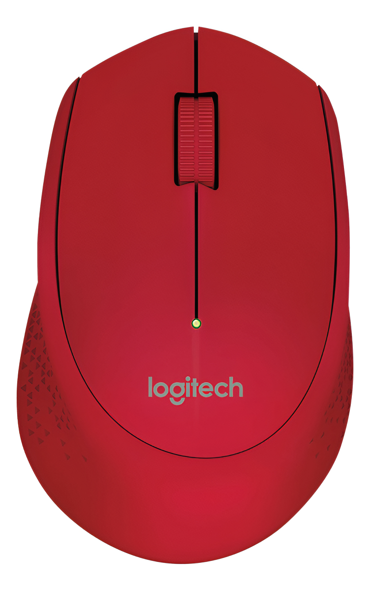 Mouse Inalámbrico Logitech M280 rojo
