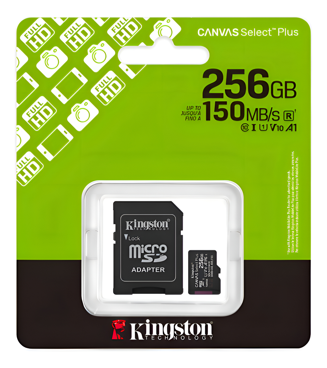 MicroSD KINGSTON 256GB C/Adap