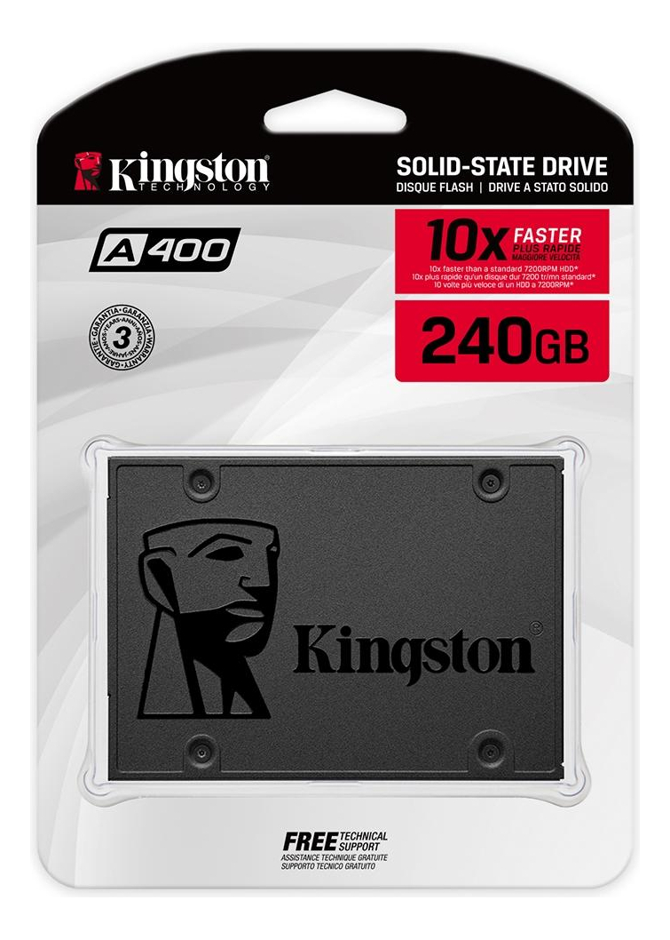 Disco Interno SSD KINGSTON A400 240GB 2.5