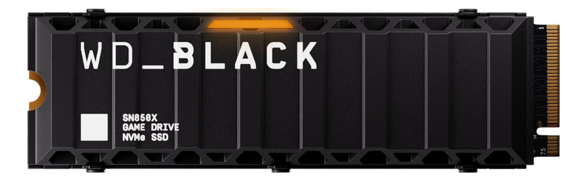 Disco Ssd Western Digital 1t Black Sn850x Nvme 7300mb/s C/disip