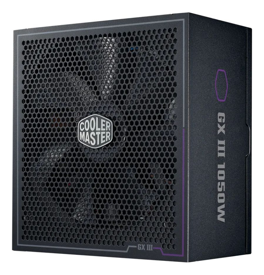 Fuente Cooler Master 1050w 80++ Gold Gx3 Full Modular Color Negro