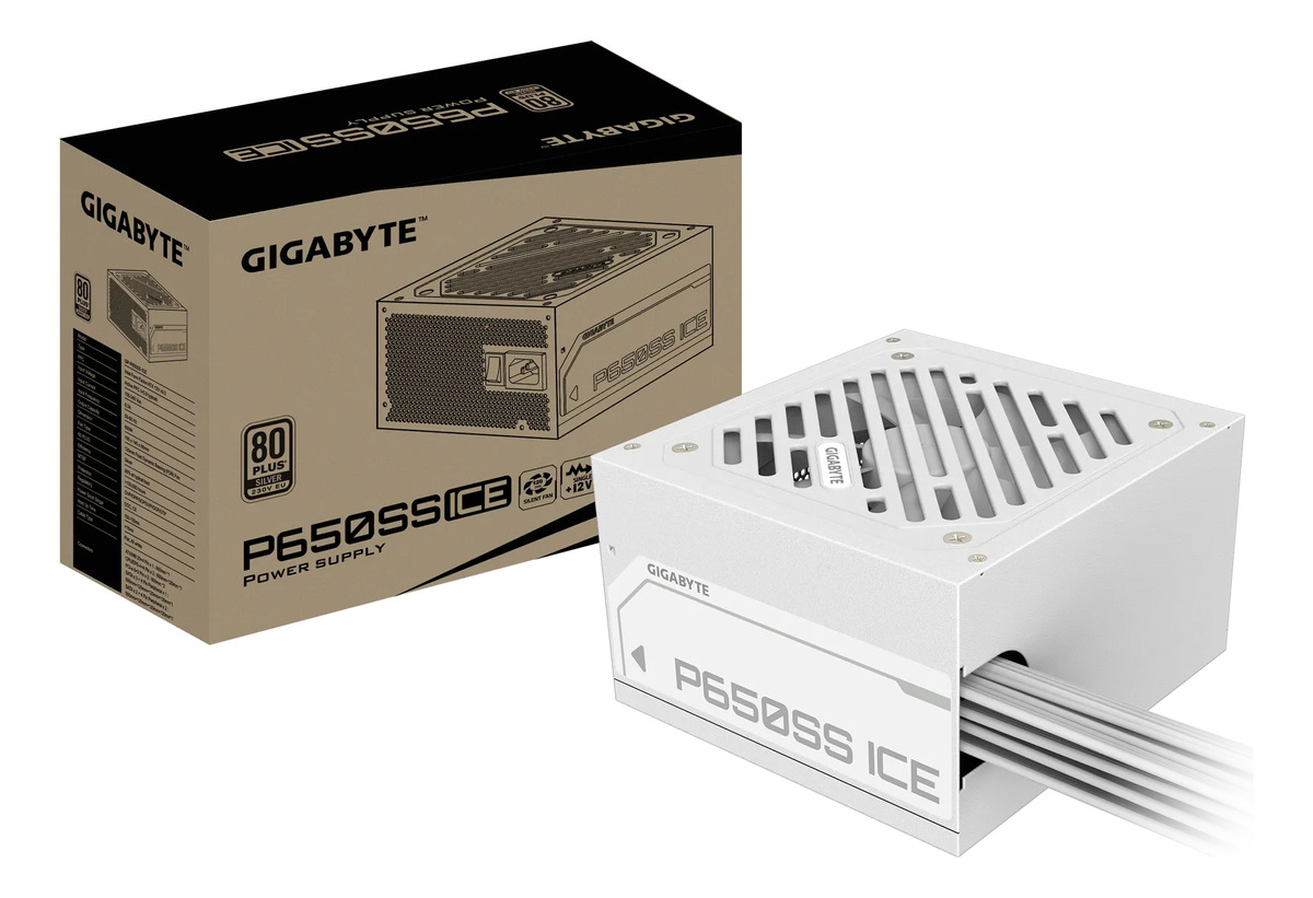 Fuente de alimentación para PC Gigabyte GP-P650SS 650W blanca