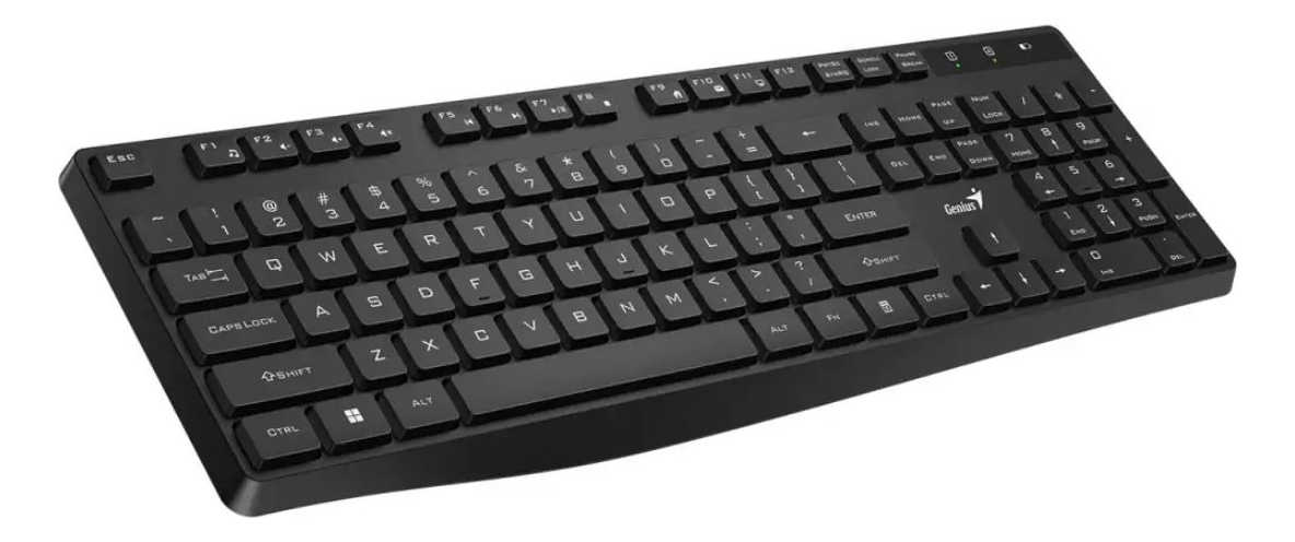 Teclado Wireless Genius Rs2 Kb-7200 Black