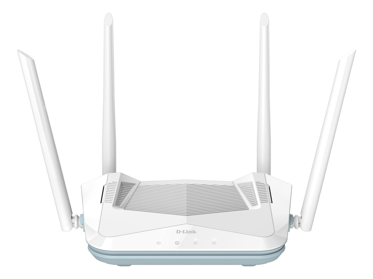 D-link R18 Smart Router Wifi 6 AX1800 4 Antenas Dual Band - Blanco