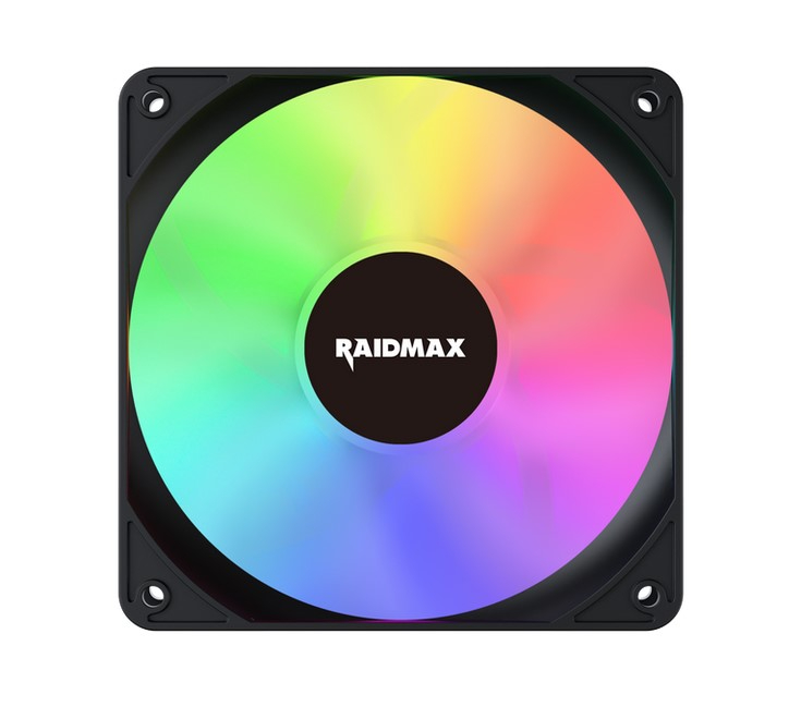 Cooler Fan 120mm Argb Pmw Raidmax X-air Black