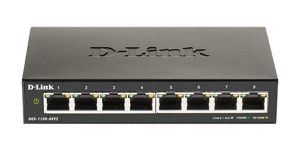 D-link 8 Port Gigabit Easy Smart Switch