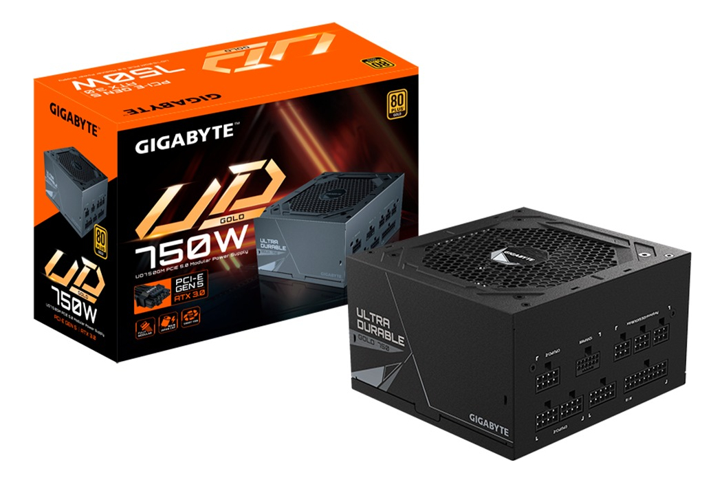 Fuente Gamer Gigabyte 750w Pg5 80 Plus Modular Gold