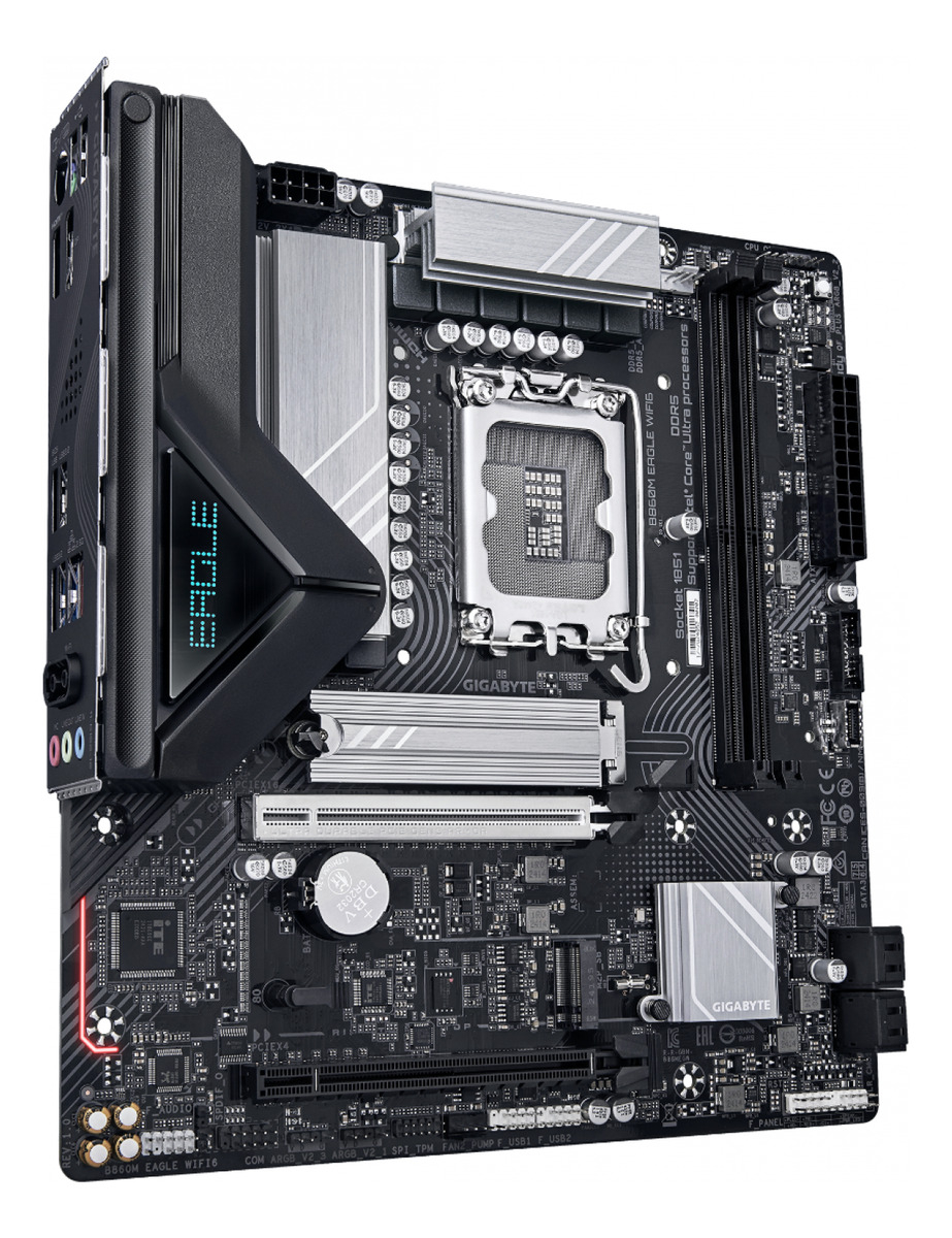 Motherboard Gigabyte B860m Eagle Wifi 6 Ver 1.0 Lga 1851 Ddr5 Color Negro