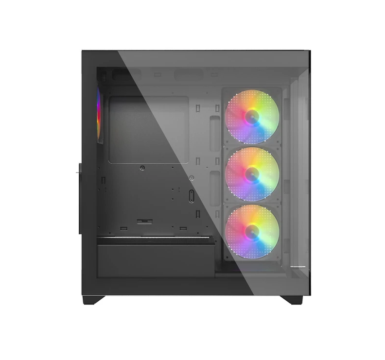 Gabinete Gamer Raidmax Infinita I800 Fishtank Tg Rgb