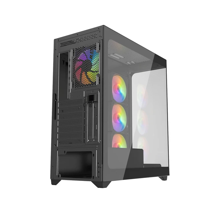 Gabinete Gamer Raidmax Infinita I800 Fishtank Tg Rgb