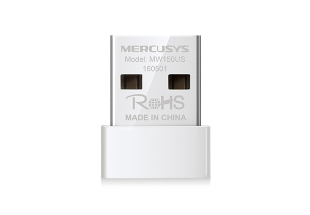 MW150US Nano P.RedW USB Mercusys 150Mbps (0325)
