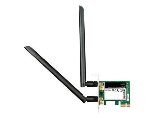 D-link Dwa-582 Pci-e Wifi 5 Ac1200 Dual Band Con 2 Antenas