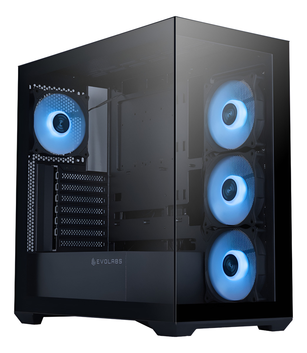 Gabinete Gamer Evolabs Progression Bk Evo-305ab