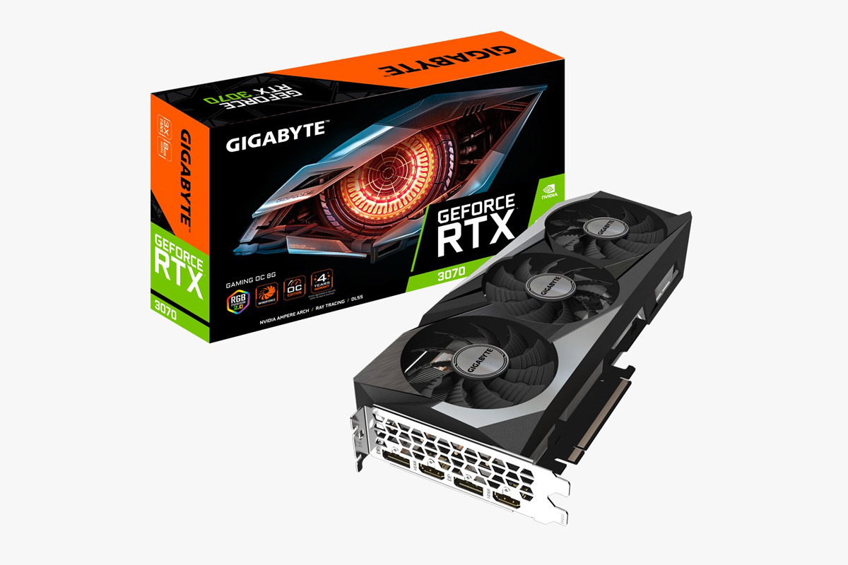 RTX 3070 GIGABYTE GAMING OC 8GB (USADA) — foto 2