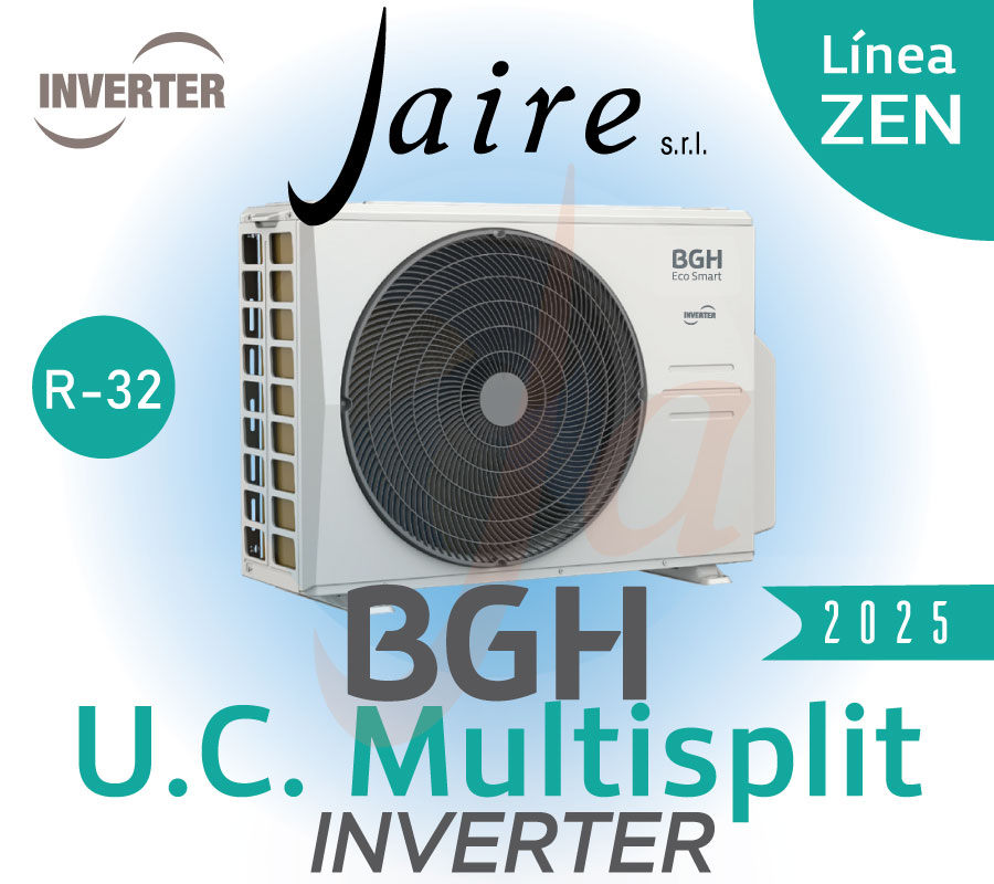 MULTISPLIT BGH ZEN U.E. BMSICU90CEI