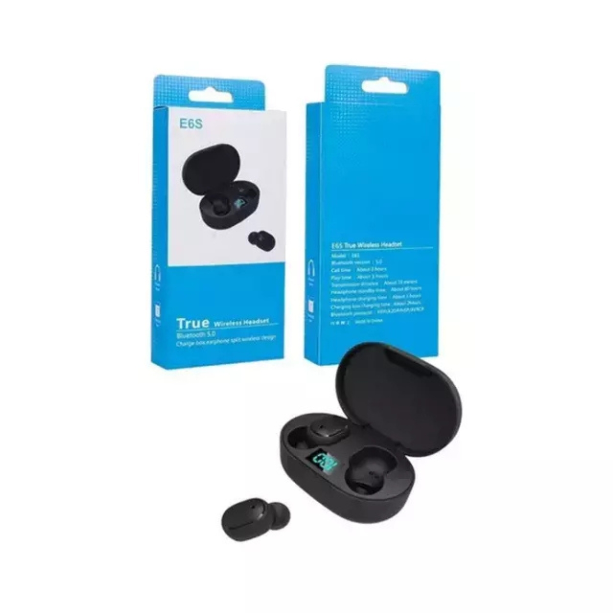 Auriculares Bluetooth E6S