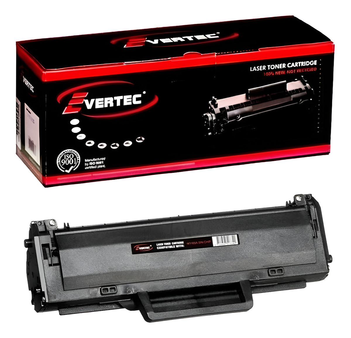 Toner Alternativo Evertec Para 105a 107w 135w 1105a Con Chip Negro
