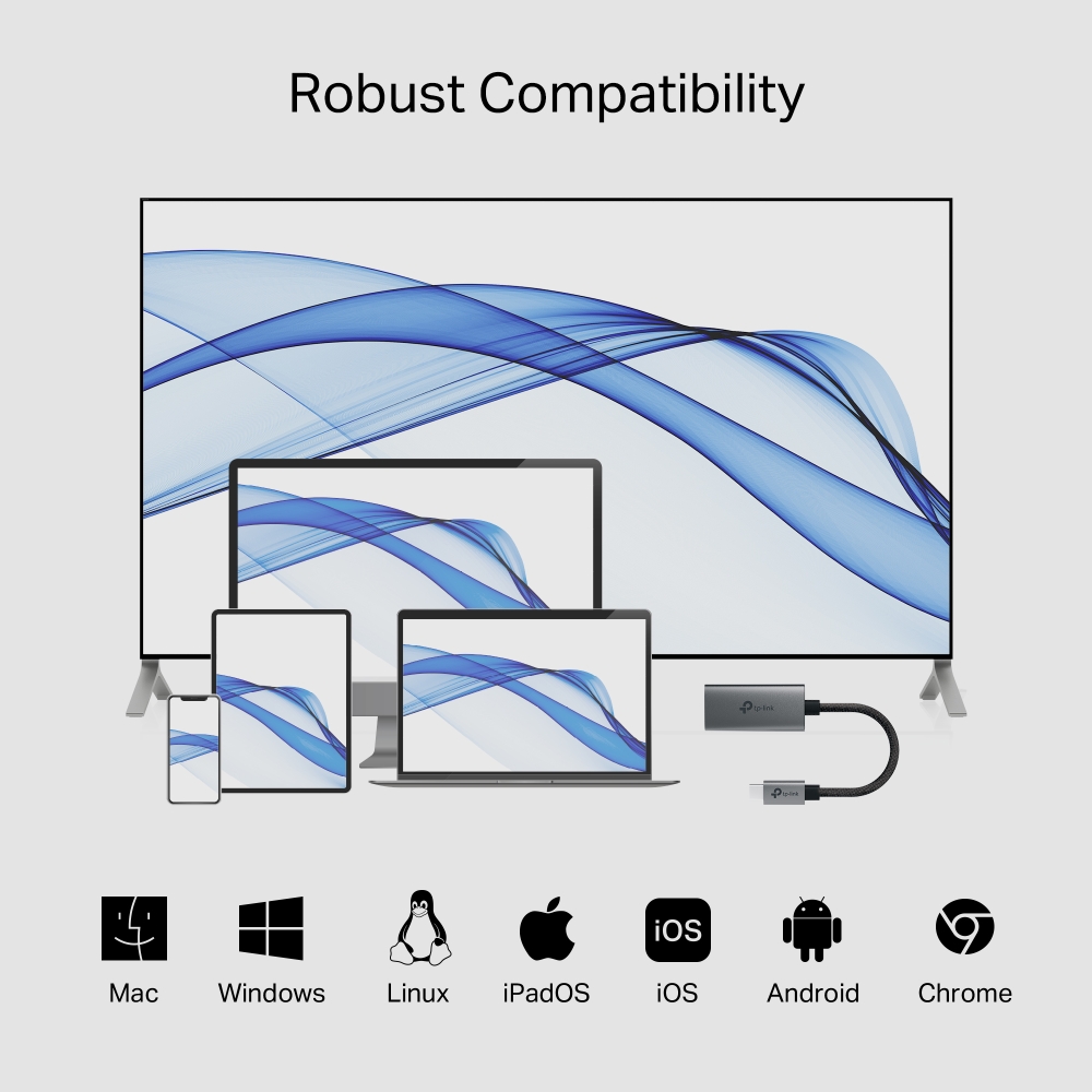 Adaptador TP-Link USB-C a HDMI hasta 4K / 60 Hz