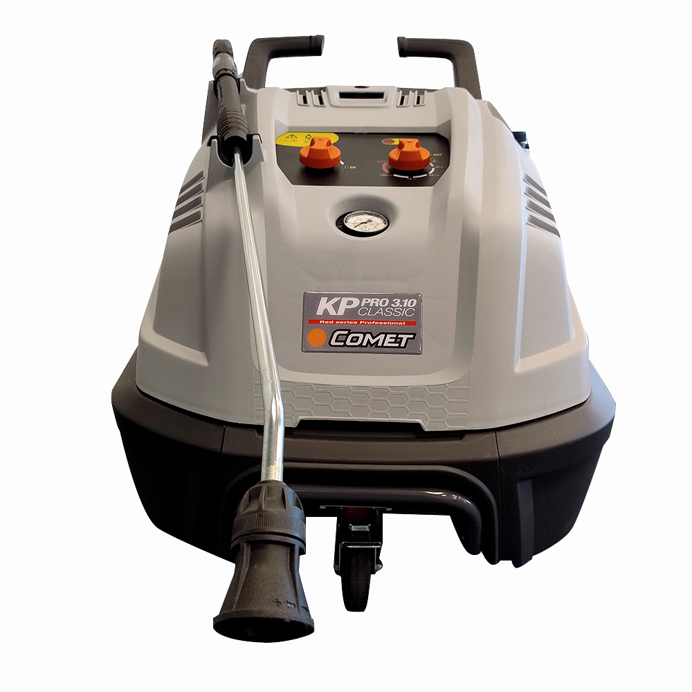 Hidrolavadora COMET KP Pro Classic 3.10 10/150M C2585AR Con Caldera 150BAR 600L/hr Agua Caliente Industrial Profesional Lavadero Camiones