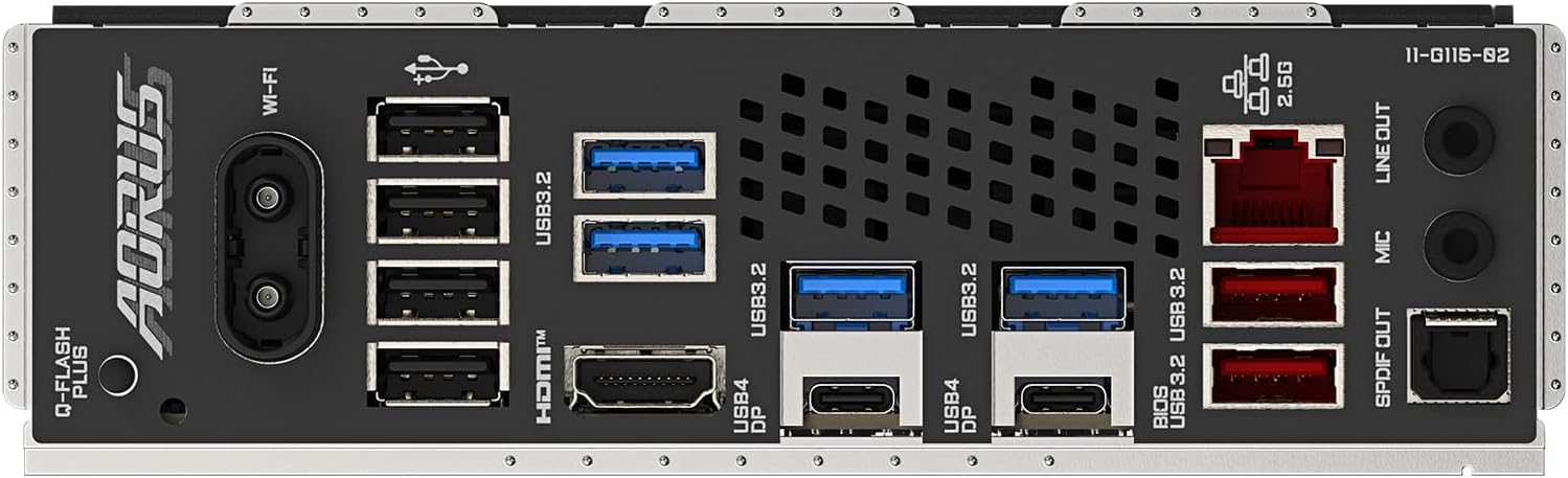 Motherboard Gigabyte X870 Aorus Elite WiFi 7 Amd Am5 Ryzen Black