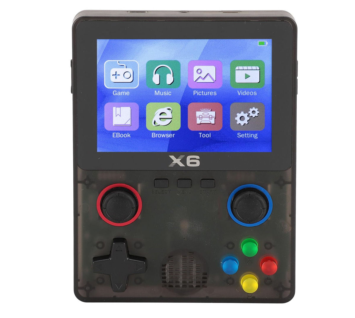 Consola Portátil X6 Multiconsola 3.5