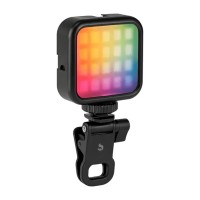 Lámpara LED RGB p/ cámaras y videos Batería recargable