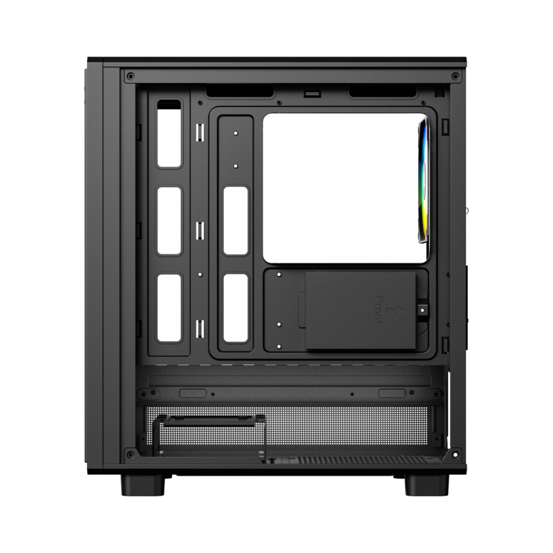 Gabinete Xyz Atom Black C/ 3 Coolers Pulsar A-RGB+PWM A-RGB Controller