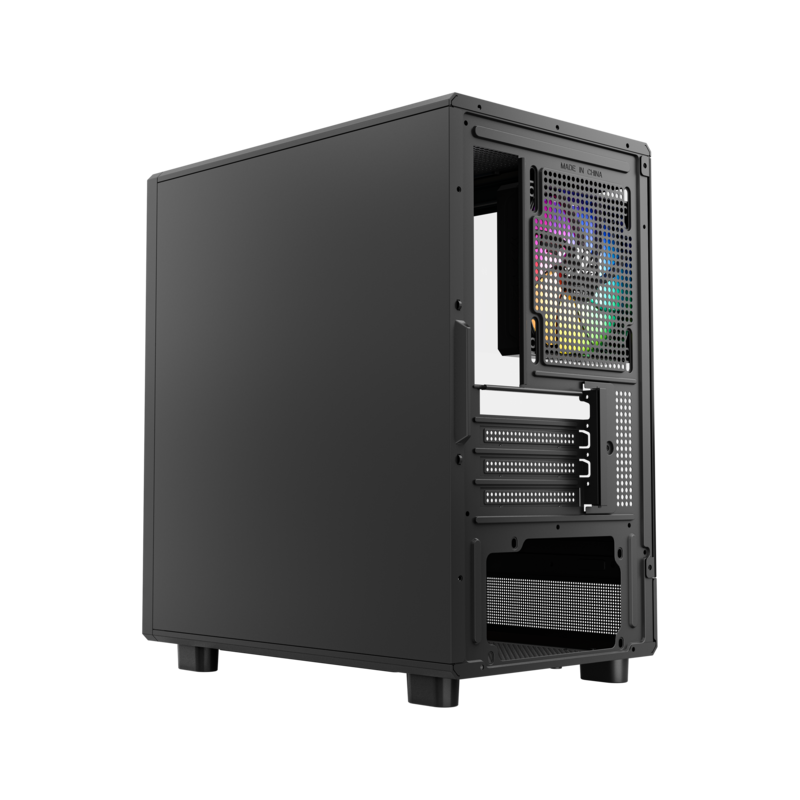 Gabinete Xyz Atom Black C/ 3 Coolers Pulsar A-RGB+PWM A-RGB Controller