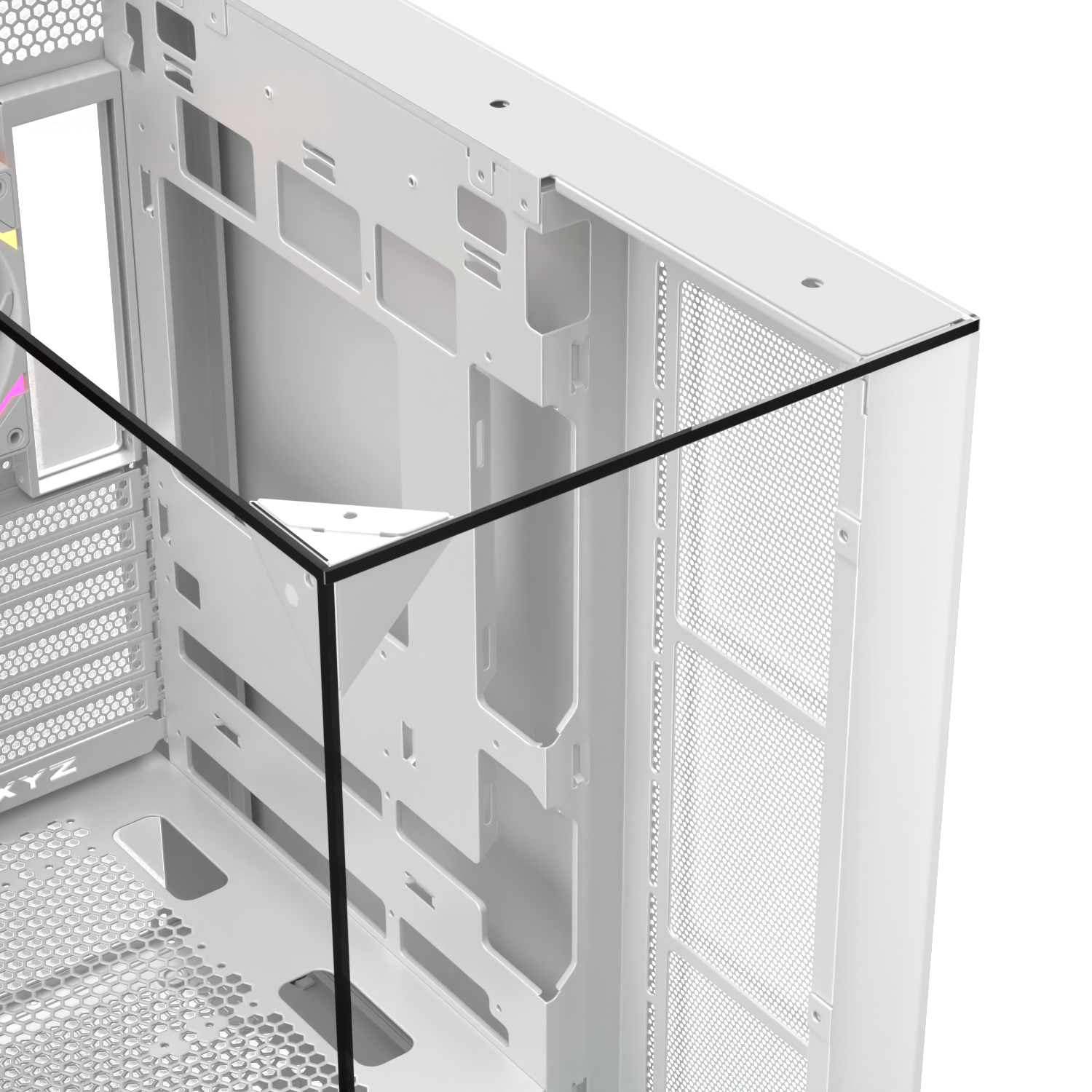 Gabinete Xyz Trifecta C/ 2 Coolers Vortex A-rgb+PWM A-rgb Controller