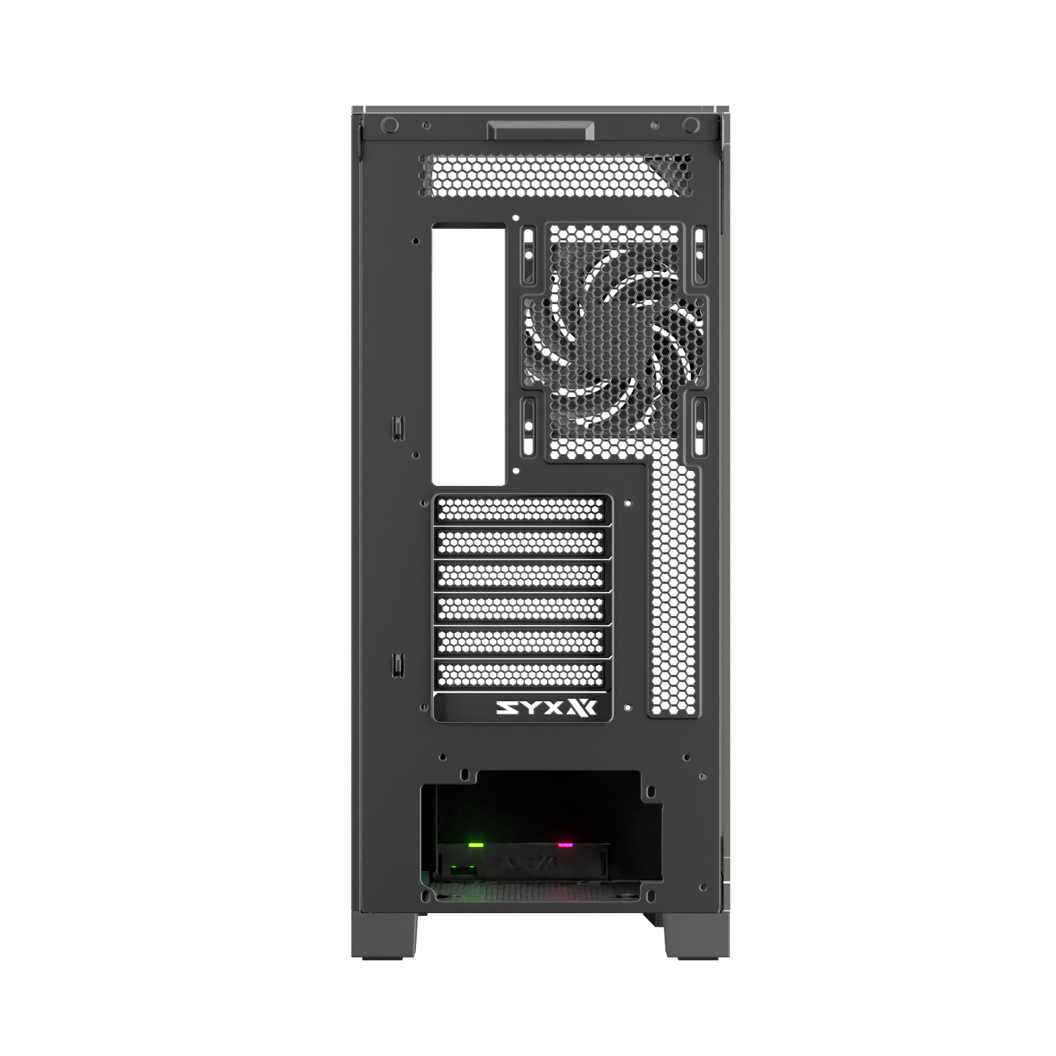 Gabinete Xyz Trifecta C/ 2 Coolers Vortex A-RGB+PWM  Argb Controller