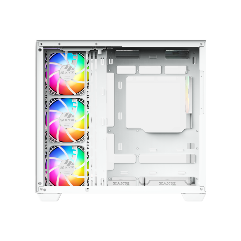Gabinete Xyz Tesseract X C/ 7  Coolers PULSAR A-RGB+PWM Argb Controler