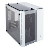 GABINETE MICRO-ATX CORSAIR CRYSTAL SERIES 280X CON CRISTAL TEMPLADO, BLANCO CORSAIR (OUTLET)