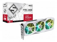 ASROCK VGA RADEON RX 7600 STEEL LEGEND 8GB OC WHITE 3 FANS RGB (OUTLET)